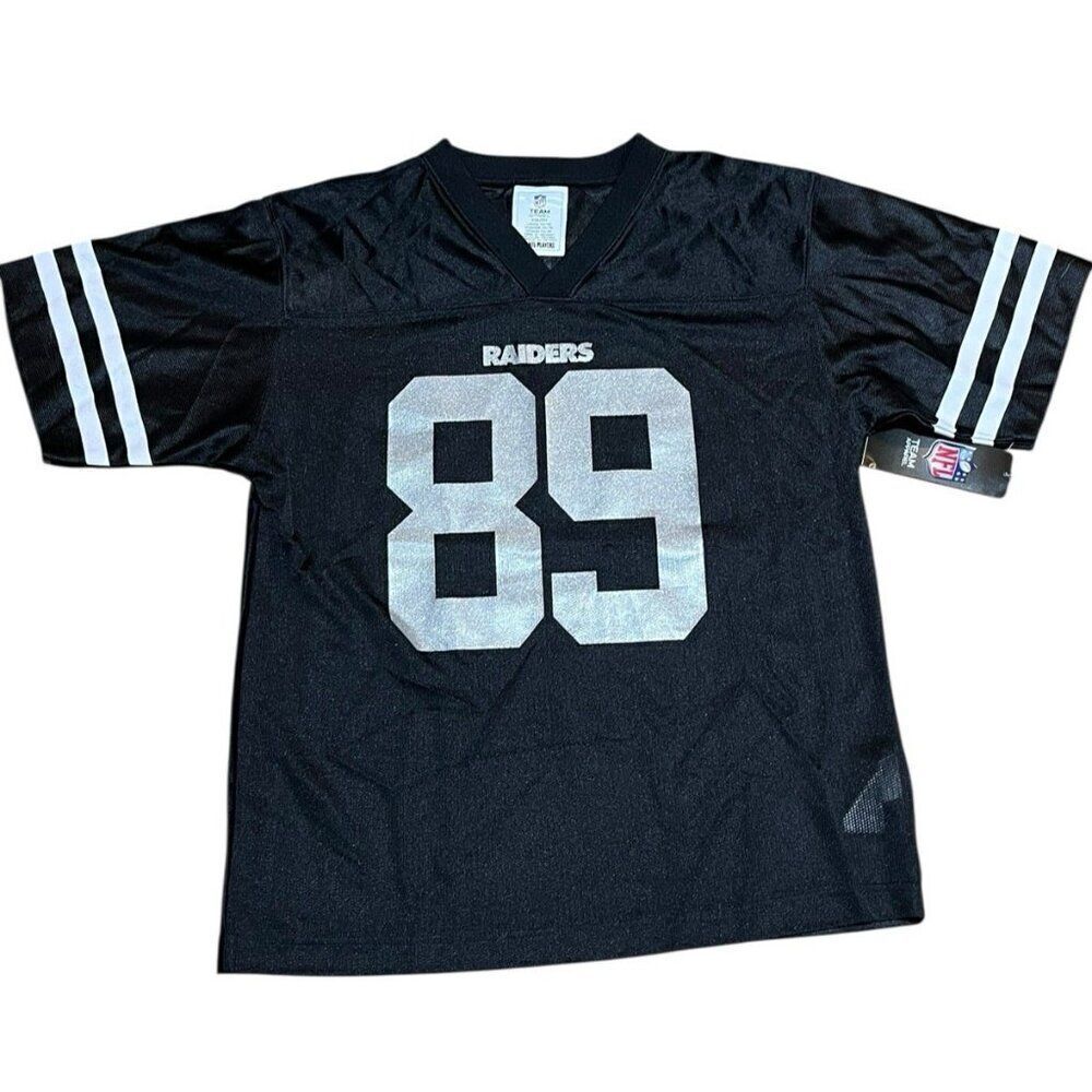 Oakland Raiders Amari Cooper #89 NFL Players Jersey Youth Large Black 14/16 NWT